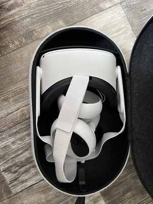 Meta Oculus Quest 2 128GB Standalone VR Headset - White With Official Case