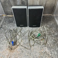 2 Sony SS-TS71 Surround Speakers Left Right SUR L SUR R Working