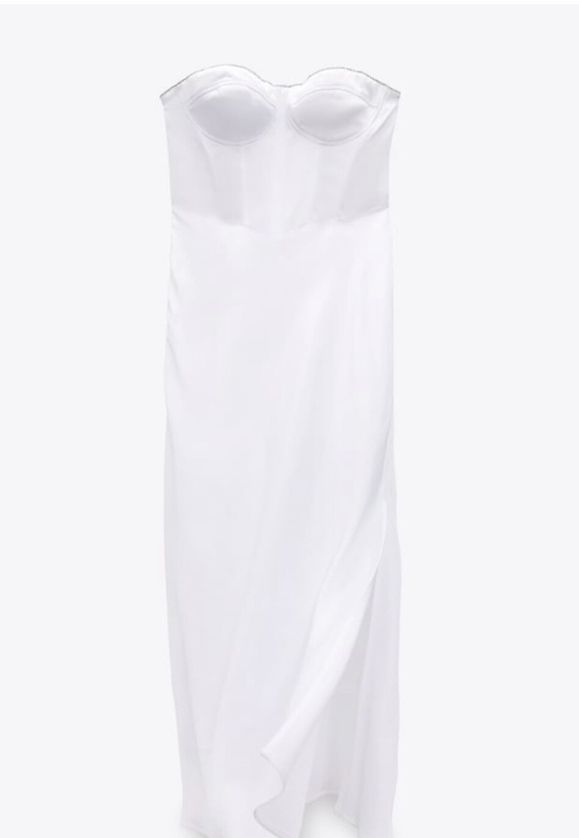 SALE☆ラス1即納★Corset-Seamed Midi Dress ホワイト Sサイズ s-l1200.jpg