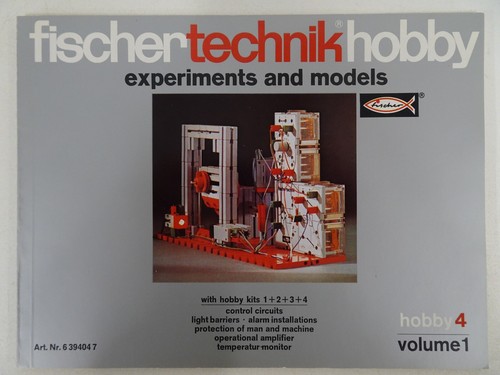 FischerTechnik Hobby Manuals Experiments Vehicles Robotics Science Construction - Picture 7 of 14