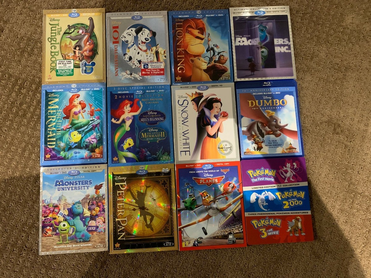 ディズニー DVD Blu-ray 14本セット 美品 Disney/Others Lot of 14 Blue Ray, DVD's Childrens & Family