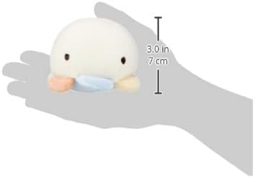 Mascot Marshmallow Aquamie Jellyfish W9xD9xH7.5cm Fluffy 68230-11