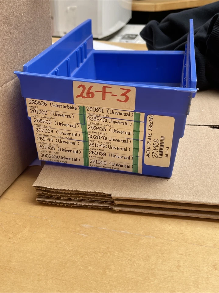 MONTAJE DE PLACA DE AGUA UNIVERSAL MARINE POWER OEM P/N 2734588. Foto 3 de 4