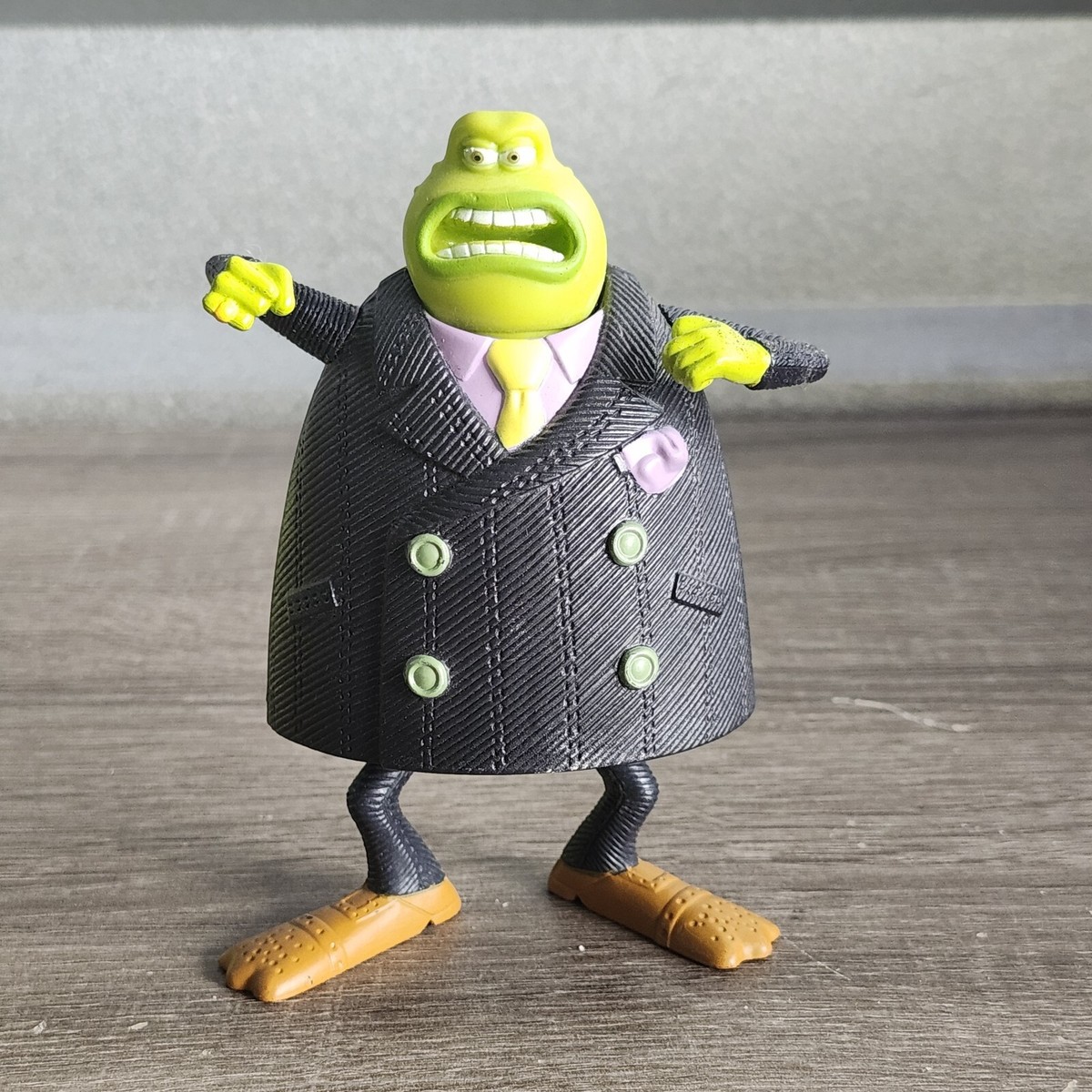 McDonald's Happy Meal Toy Flushed Away The Toad Frog Arms Head