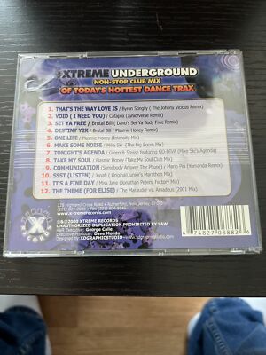 Xtreme Underground by Various Artists (CD, May-2000, X:treme