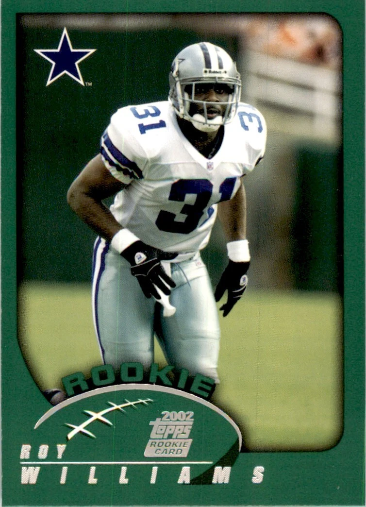 Roy Williams trading card