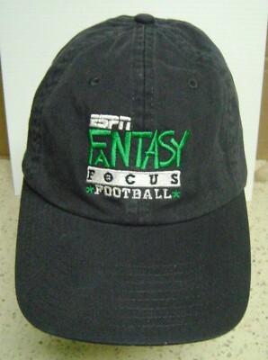 Fantasy Football ESPN Hat Baseball Hat Cap Mens Adult Blue NFL League Focus