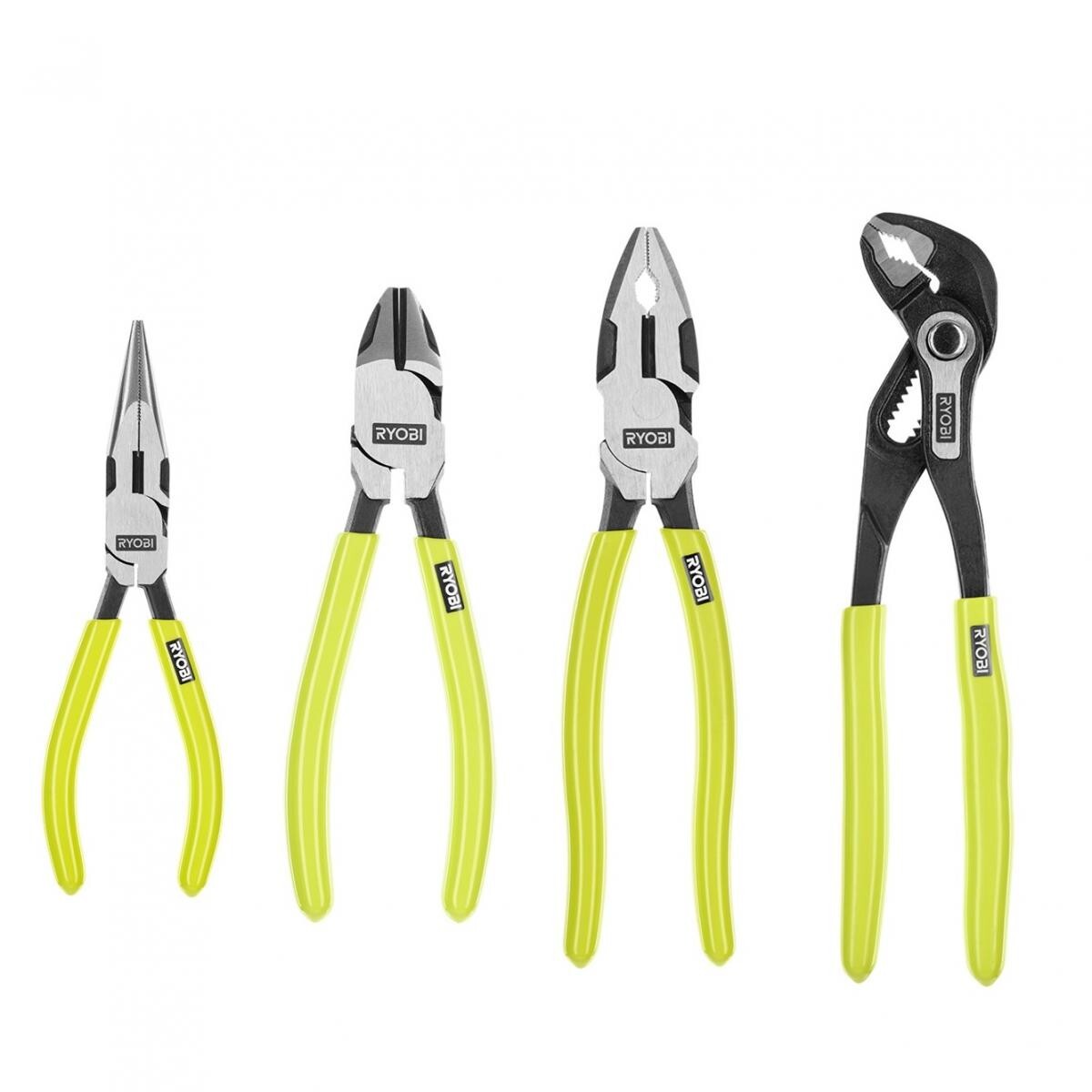 RYOBI 4 PC. High Leverage Plier Set | eBay
