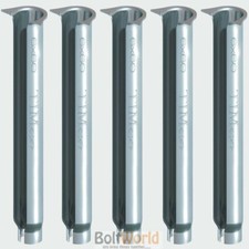 M6 M8 EXPRESS NAILS ZINC PLATED STEEL HAMMER DRIVEN ANCHOR CONCRETE BRICK BW