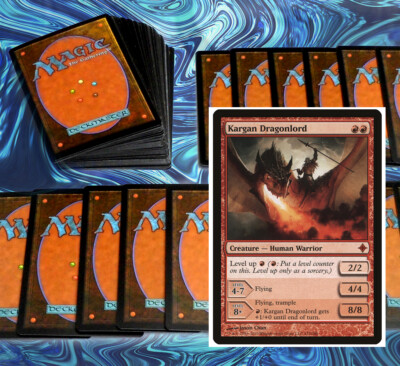 mtg RED AGGRO DECK Magic the Gathering rares 60 cards krenko dragonlord  neheb | eBay