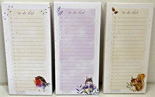 Magnetic To Do List Pad Tear Off Sheets Cute Animal Designs