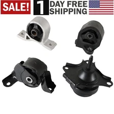 4Pcs Engine Motor Mount For Honda Civic EL 1.7L 2001-2005 Auto Trans A4511 A6588