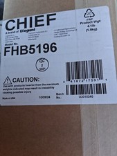 Chief FHB5196 Universal Flat Panel Mount Hardware Kit NEW