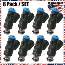 8pcsset 42lb 12613412 Fuel Injectors For Gmc Chevy 6.0l V8 217-3412