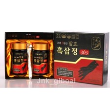 Korean 6 Year Old Fermented Black Ginseng Extract 480g (240g x 2 Bottle) +Track