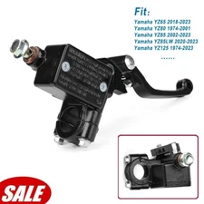 For Yamaha YZ450FX TTR230 TW200 WR426F 7/8" Bar Brake Master Cylinder With Lever
