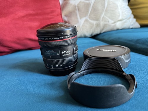 Canon Fisheye EF 8-15mm f/4L USM Wide Angle Zoom Lens