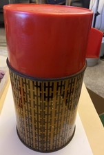 Aladdin Vintage Wide Mouth Thermos Flask Internally Still Nice