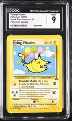 Flying Pikachu #25 Black Star Promo (WOTC)