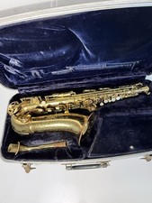 Vintage 1960s 1970s Conn Alto Saxophone w/ Original Case Untested