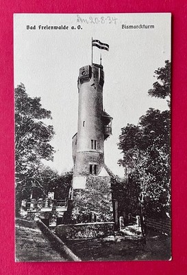 AK BAD FREIENWALDE 1934 Bismarckturm   ( 164714