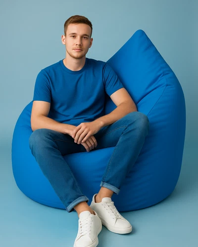 PatchHome Sitzsack XL- Jumbo Sitzkissen Bodenkissen Kinder und Erwachsene - Bild 46 von 203