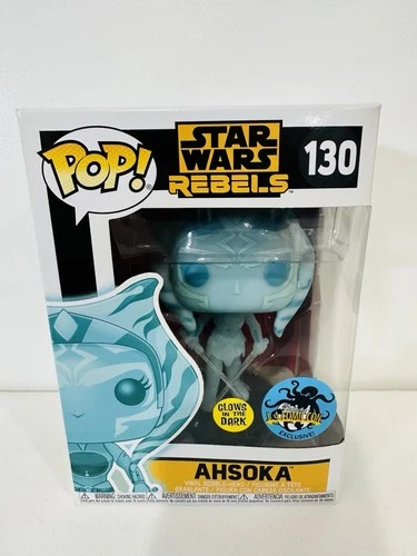 NEW Funko Pop Star Wars Rebels : Holographic AHSOKA #130 Glows Comickaze