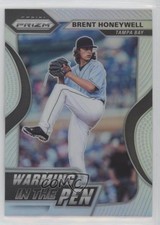 2020 Panini Prizm Warming in the Pen Silver Prizm Brent Honeywell #WIP-7 c2a