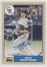 2017 Topps 1987 Rookie and All-Star Edition Jeff Hoffman #1987A-JH Auto 03xg