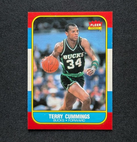 Terry Cummings #20 1986 Fleer card