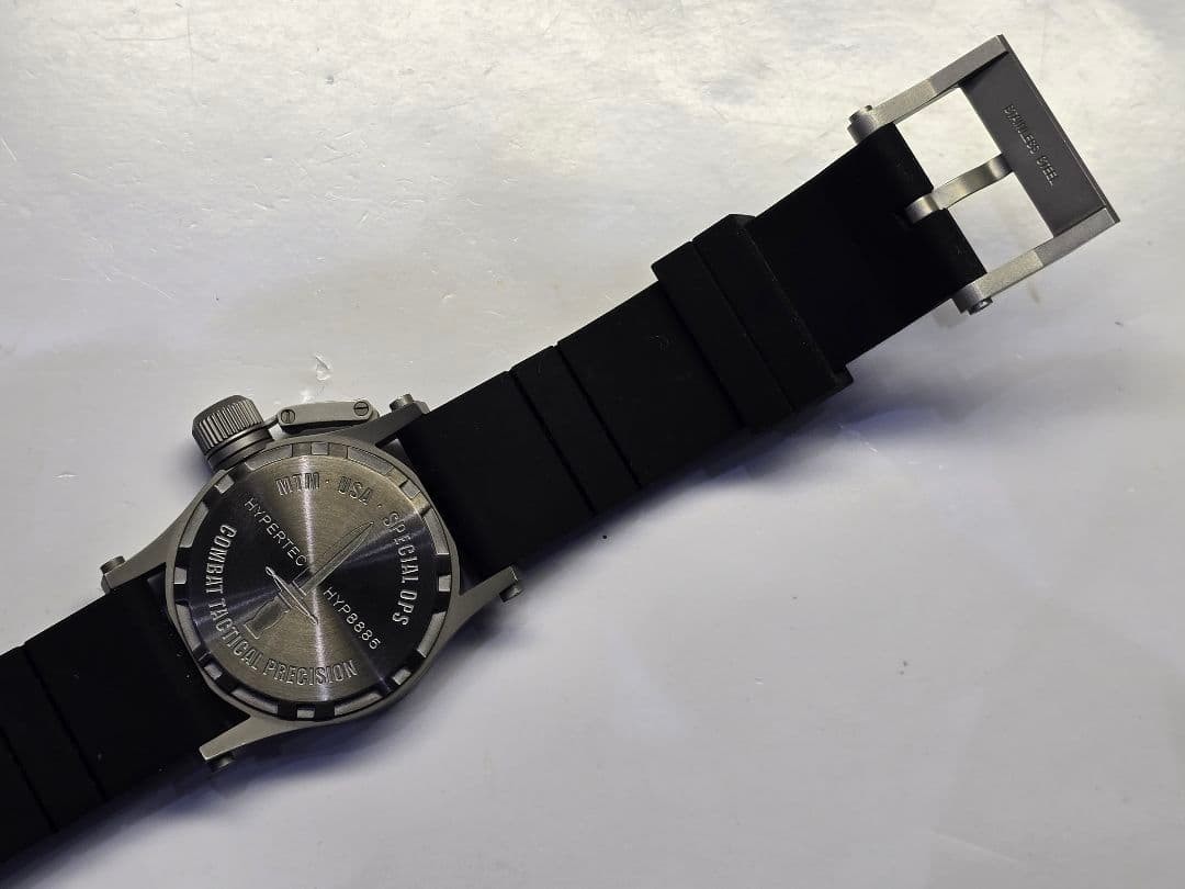MTM Special Ops Hypertec Black Quartz Wristwatch … - image 9