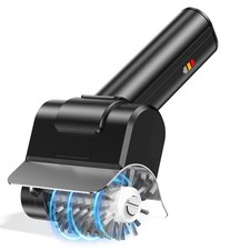 Electric Grill Brush, Heavy-Duty Cordless BBQ Brush with Stainless Steel Bris...
