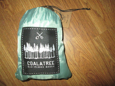 The Packable Hammock Coala Tree Eco-Minded Goods Green Carrying Bag NEW