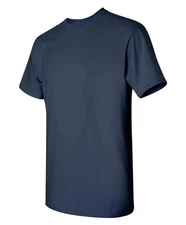 Gildan Ultra Cotton T-Shirt 3XL Navy Blue Short Sleeve Crew Neck