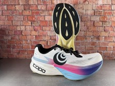 Topo Athletic Men  s Specter 3 Running Sneakers White/Sky Size 12   