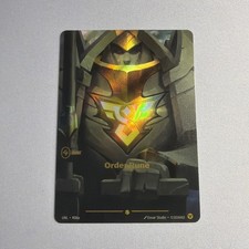 League of Legends Riftbound Unleashed Order Rune R06a Alternate Alt Art Showcase — live eBay listing