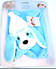 Vipo  Baby Schmusetusch Blau    Kuscheltuch Babytuch  Neu