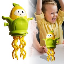 Educational Wind Up Dancing Corn Toy Interactive Learning Plastic Toy Activity