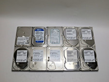 Lot of 10 500GB 3.5" SATA Hard Drive HDD Mixed Brand Mixed Model - Tested