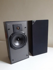 Pair of vintage 80s / 90s KEF C30 speakers black wood