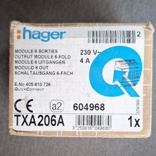 Hager TXA206A Ausgangsmodul KNX QuickConnect ...