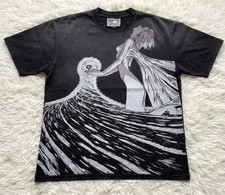 Evangelion Rei Ayanami Third Impact Distressed Heavy Cotton T-Shirt 330gsm