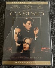 Casino DVD, 1995 Robert De Niro, Sharon Stone, Joe Pesci - New Sealed