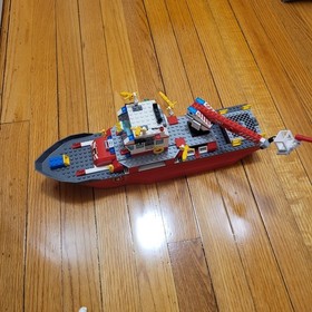 Lego City Fire Ship 7207, Pre-owned, Missing Pieces,  See Pictures 