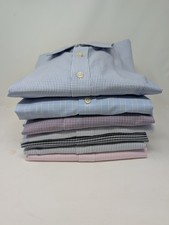 Lot of 7 Charles Tyrwhitt Shirts 19 37 Classic Fit Long Sleeve Dress Shirt Mens