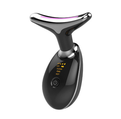 7 Color LED Face & Neck Massager EMS Anti-Wrinkle Skin Tightening Beauty Device