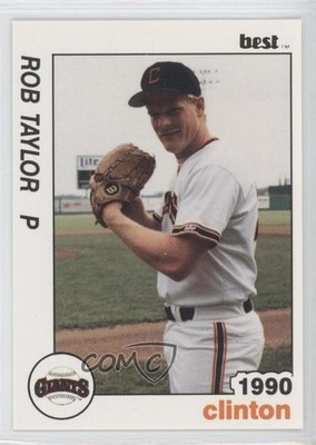 1990 Best Clinton Giants Rob Taylor Robert Taylor #27 0f4