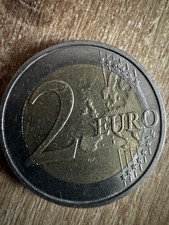 2 Euro Deutschland 2015 Gedenkm&uuml;nze Helmut Schmidt Pr&auml;gezeichen F Bi-Metall