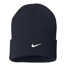 Nike Team Beanie Cuffed Knit Sports Hat, Dri-Fit Acrylic Winter Watch Cap