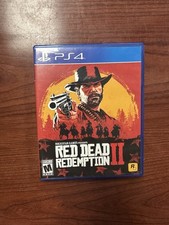 Red Dead Redemption II Sony PlayStation 4 w/ Case & Map